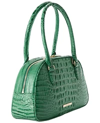 Brahmin Angie Alden Road Leather Medium Satchel Bag
