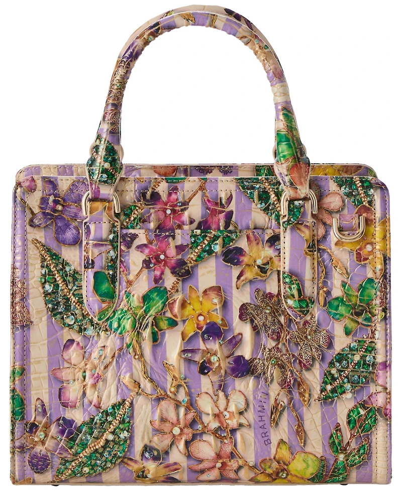 Brahmin Cami Small Leather Satchel Handbag