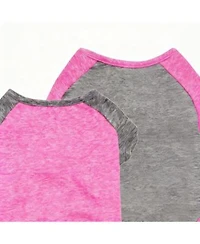 Aronkl 2 Pack Lightweight Athletic Dog T Shirt With Reflective Label For Outdoor Use