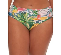 Becca Etc Plus Miami Beach Shirred Side Hipster Bottoms