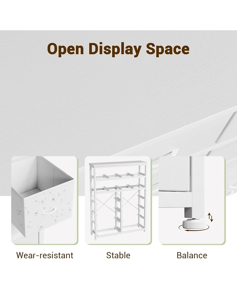 gaomon Tall Dresser for Bedroom with 16 Drawers, Fabric Chest of Drawers Organizer Unit for Closets, Living Room