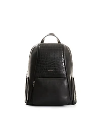 Velez Embossed Leather Backpack