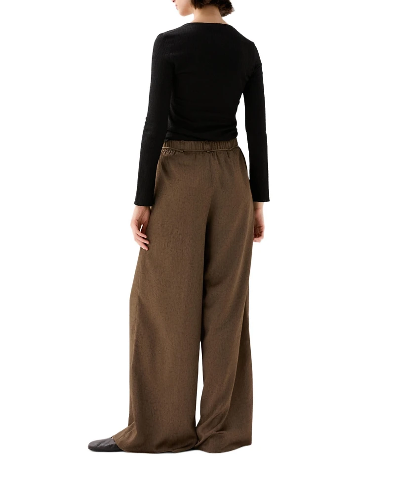 Scalpers Women's Crinkle Kaftan Pant