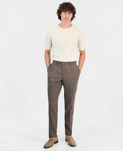 Michael Kors Men's Linen Blend Classic-Fit Pant