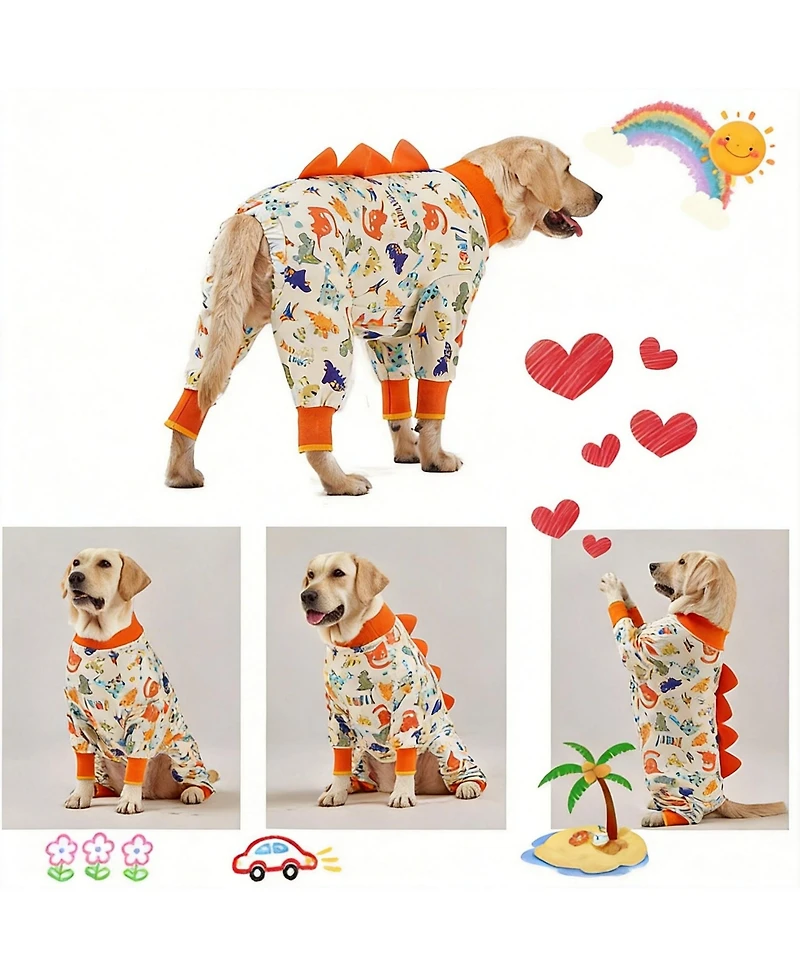 Aronkl Dog Pajamas for Anxiety Relief & Full Body Protection