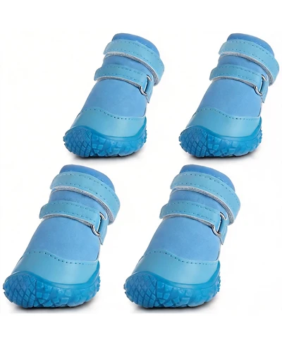 Aronkl Anti-Slip Breathable Dog Boots for Paw Protection, Outdoor Use, Reflective Straps