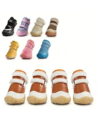 Aronkl Anti-Slip Breathable Dog Boots for Paw Protection, Outdoor Use, Reflective Straps