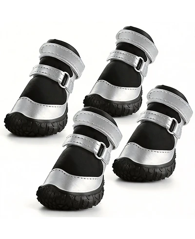 Aronkl Anti-slip Breathable Dog Boots for Small Puppies - Paw Protection Hot Pavement and Snow