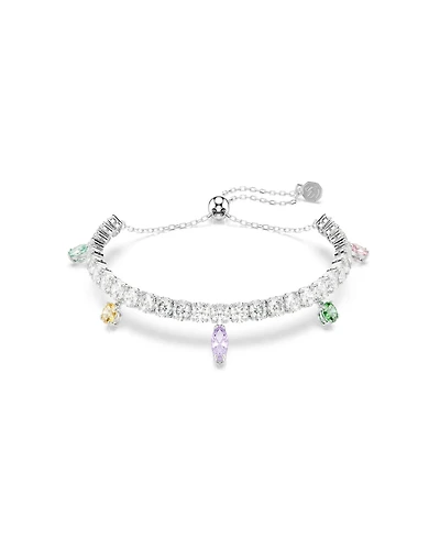 Swarovski x Ariana Grande Rhodium Plated Tennis Bracelet