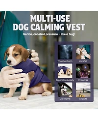 Aronkl Calming Anxiety Vest for Dogs - Comfortable, Safe, and Effective