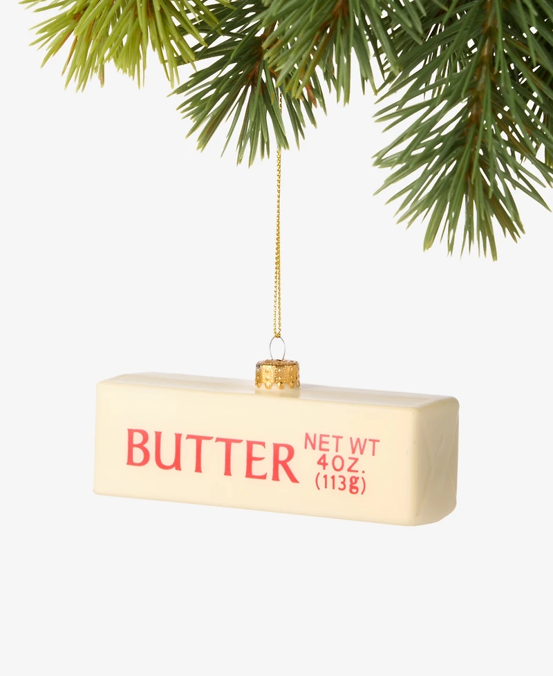 Holiday Lane Foodie & Spirits Butter Ornament, Macy's Exclusive