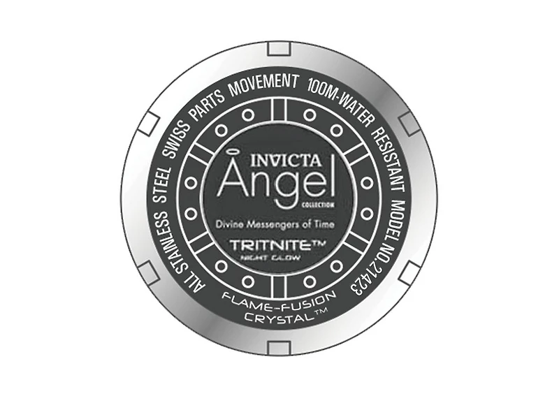 Invicta Women's 21423 Angel Quartz Chronograph Dial Watch