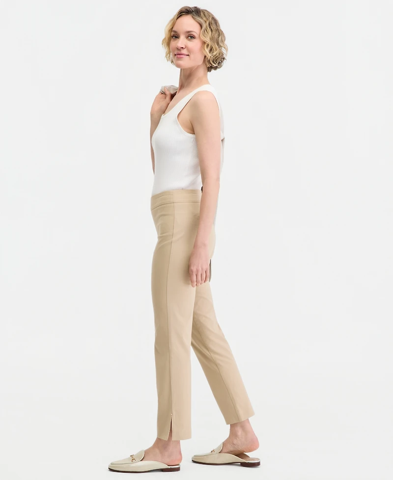 Jm Collection Women's Mid-Rise Straight-Leg Pull-on Pants, Macy's Exclusive