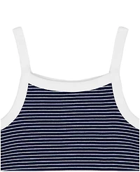 Tommy Hilfiger Girls' 7-16 Sleeveless Stripe Tank Top
