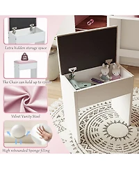 flynama Stylish Coffee Table with 2 Drawers Finish Modern Living Room Center Table with Storage