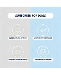 Aronkl Uv Protection Spf 30 Breathable Quick Dry Dog T Shirt