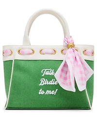 Betsey Johnson Talk Birdie To Me Small Satchel Bag