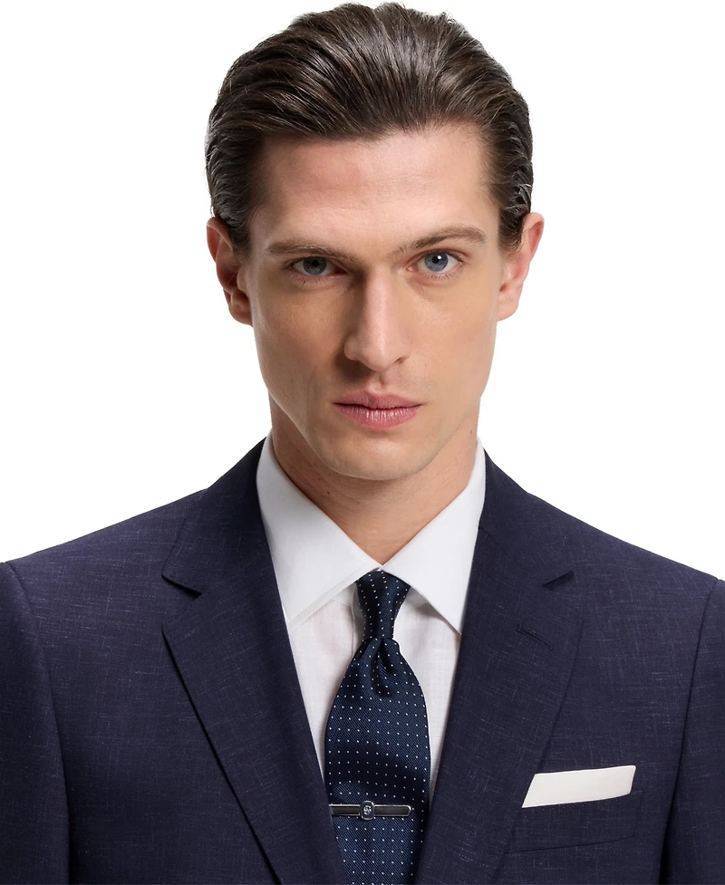 Boss by Hugo Men's Micro-Patterned 2-Piece Slim-Fit Suit