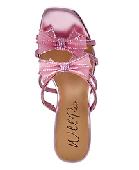 Wild Pair Women's Lucienne Slip-On Bow Sandals, Macy's Exclusive