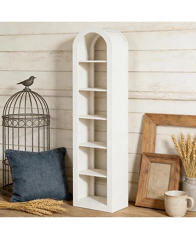 Rainsken 6-Tier Bookshelf