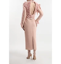 Karen Millen Women's Bandage Detail Midi Dress