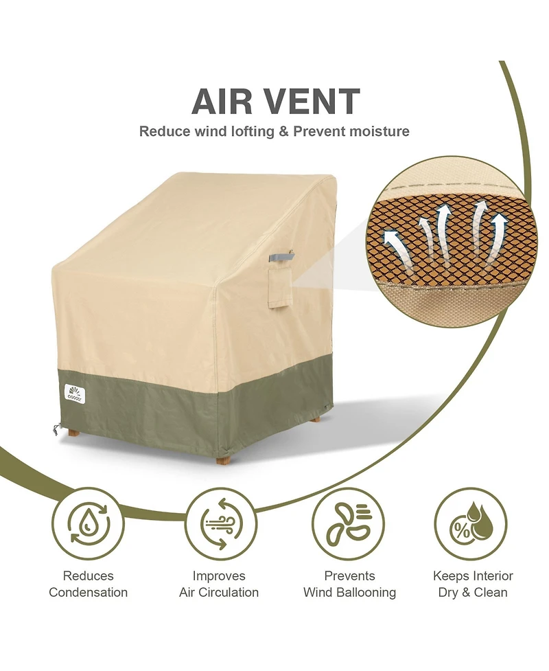 Aoodor Heavy Duty Patio Chair Cover