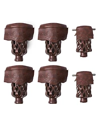 Gse Games & Sports Expert Set of 6 Heavy Duty Pu Leather Billiard Pool Table Pockets