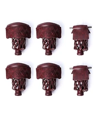 Gse Games & Sports Expert Set of 6 Heavy Duty Pu Leather Billiard Pool Table Pockets