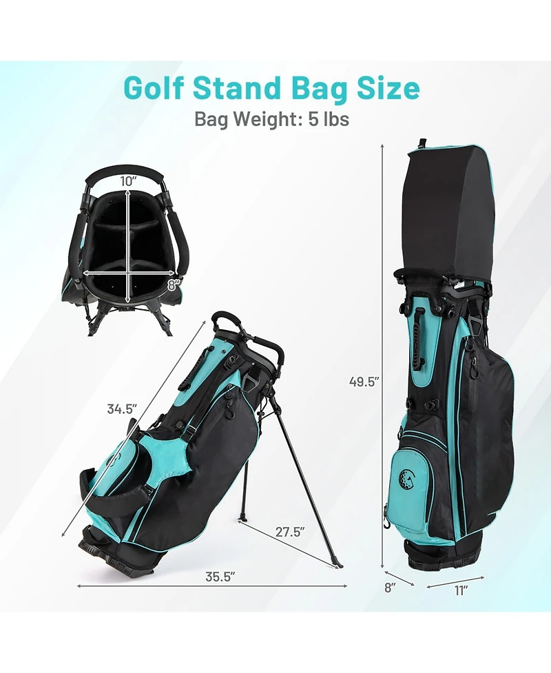 Mecale Women s Complete Golf Club Set with Stand Bag
