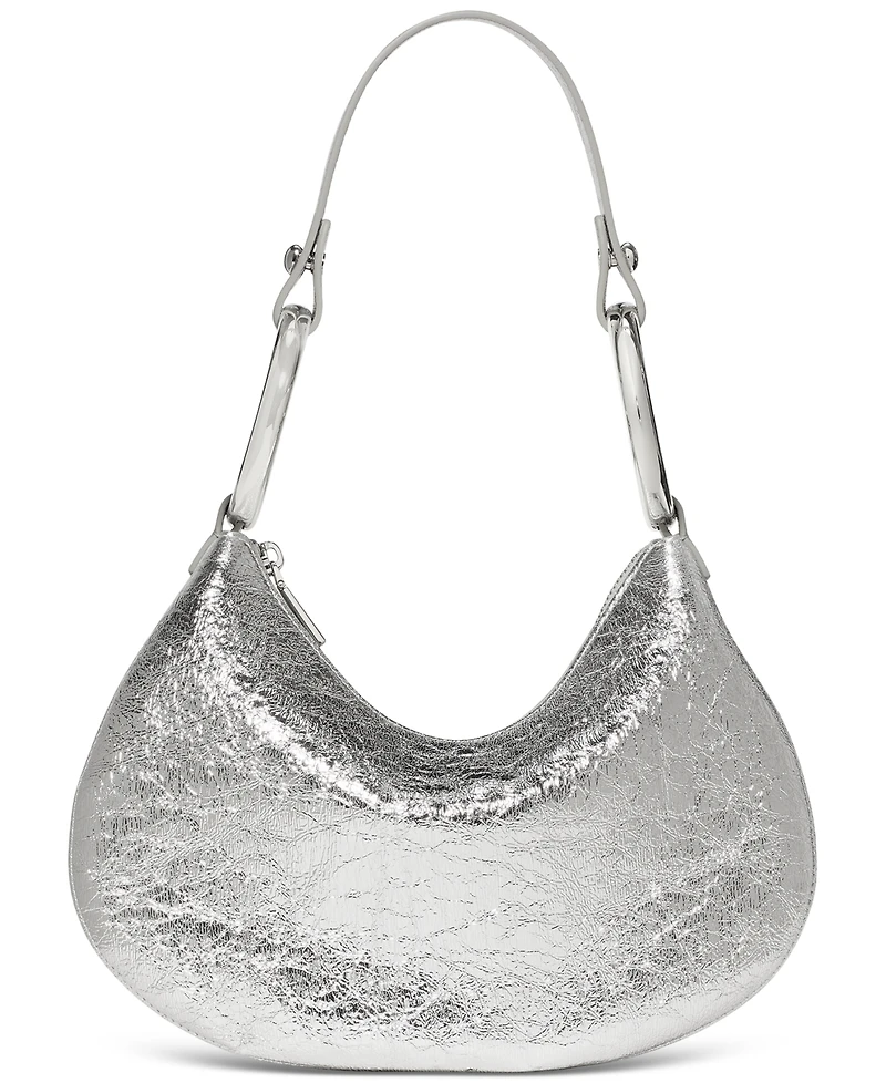 kate spade new york Crinkle Metallic Small Satchel Bag