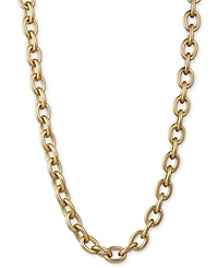 Donna Karan Gold-Tone Drama Link Collar Necklace