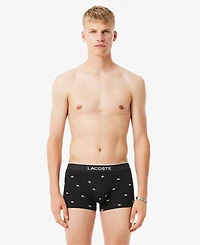 Lactose Men's 3-Pack Lifestyle All Over Print Trunks