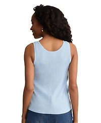 Jones New York Women's Scoop Neck Tank Top