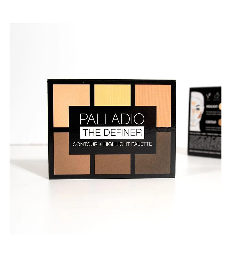 Palladio Definer Contour + Highlight Palette, Luminous