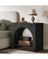 Tribesigns Nightstand with Storage, Large Bed Side Table for Bedroom, 1PCS