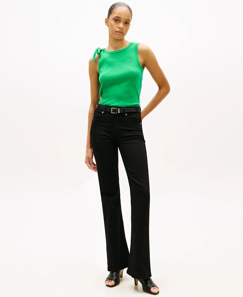 Tommy Hilfiger Women's Bow Detail Crewneck Tank Top