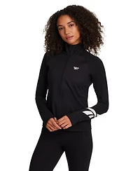 Reebok Women's Long-Sleeve Slim-Fit Zipper Jacket