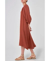 Ocean+Main Women's Gauze Dress with Pockets