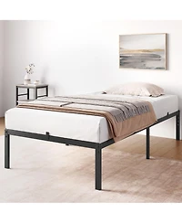 Gaomon Twin Metal Platform Bed Frame Mattress Support No Box Spring Easy Build Noise Free Heavy Duty