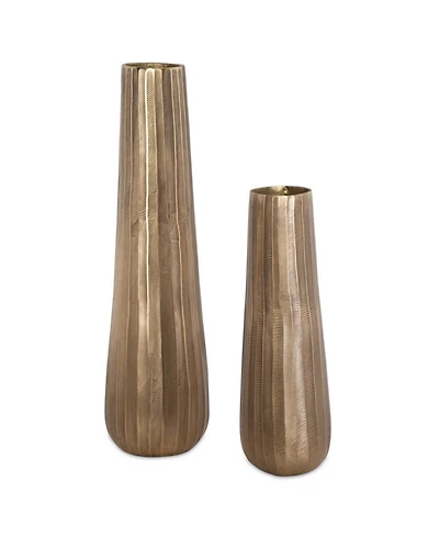 Uttermost Vertiforge Vases, Set of 2