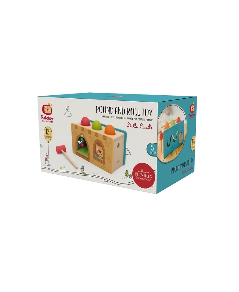 Bababoo and friends Little Castle Pound and Roll Toy