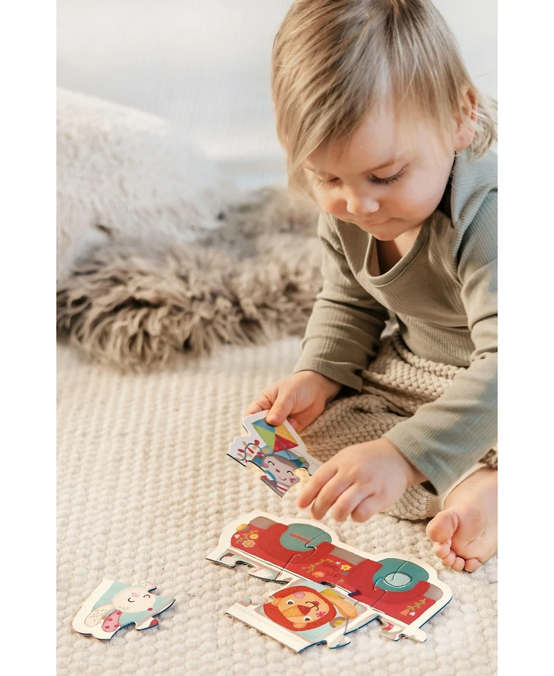 Bababoo and friends Pippa Bunny Road trip Figure Puzzle