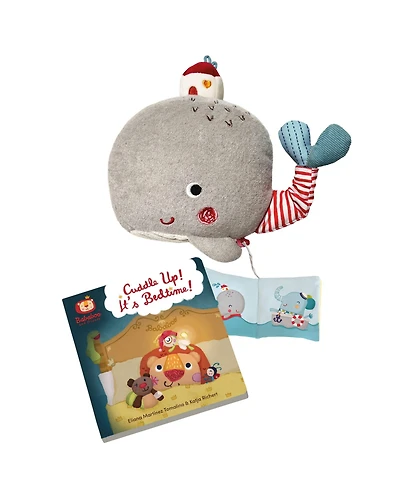 Bababoo and friends Wilma Whale Bedtime Book & Plush Set