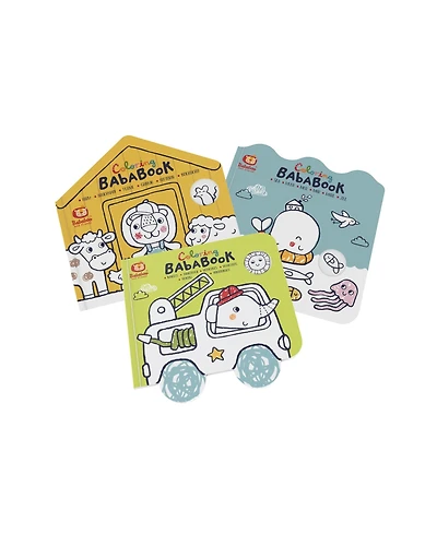 Bababoo and friends Little Artists Coloring Book Set