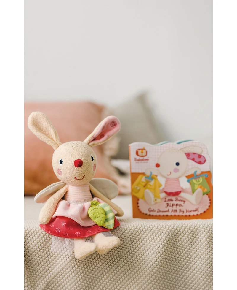 Bababoo and friends Pippa Bunny Character Book & Plush Set