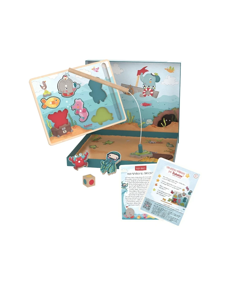 Bababoo and friends Wilma Whale Loves the Sea Fishing Game Puzzle