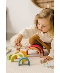 Bababoo and friends Enchanted Rainbow Roleplay Stacking Toy