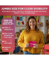 Quokka Flash Cards for Kids and Adults – Large Preschool Speech Therapy, Aba Esl Teaching, Early Childhood Education,