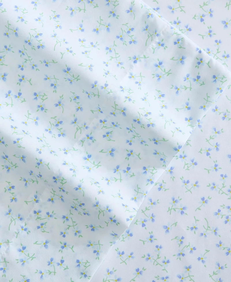 Betsey Johnson Ballet Floral Printed Microfiber 4-Pc. Sheet Set