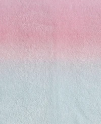 Betsey Johnson Ombre Printed Plush Throw, 70" X 50"